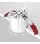 LED flush-mounted lamps - Maytoni Alfa LED flush mounted lamp 500lm 2700K White and black DL043-01-10W2.7K-RD-WB-DE - product 4