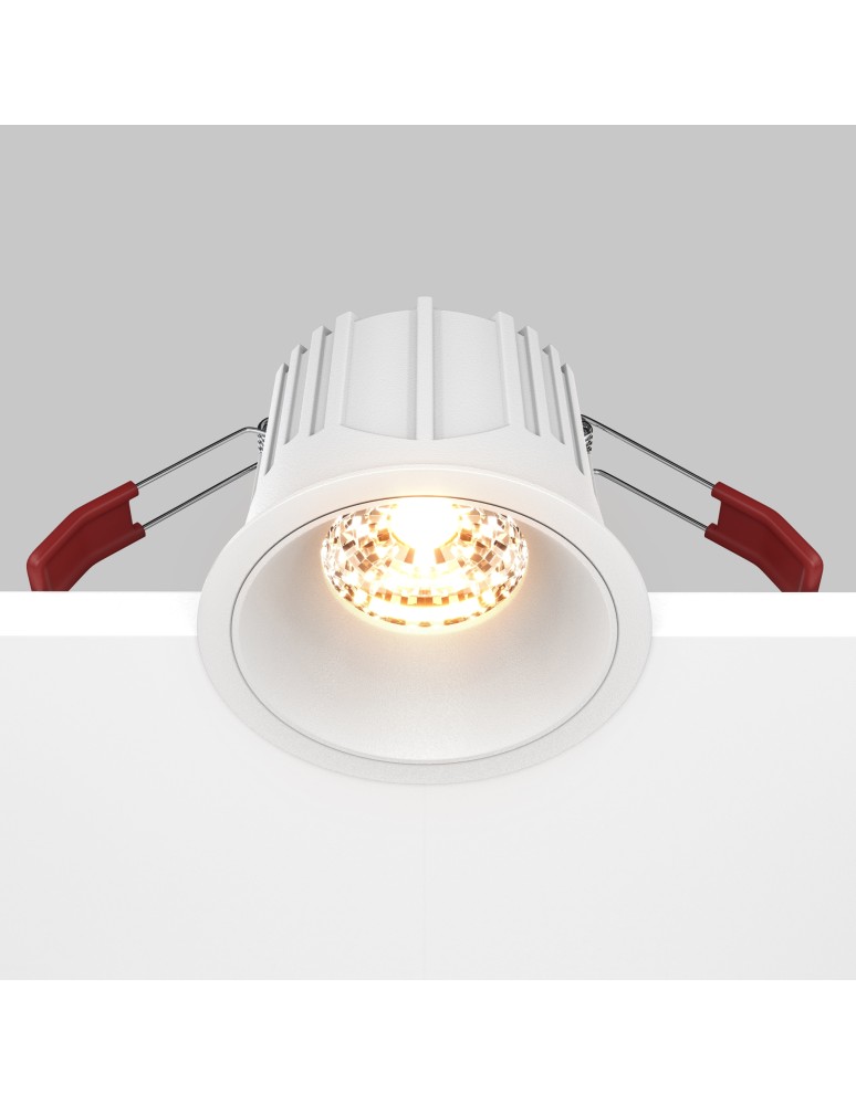 LED flush-mounted lamps - Maytoni Alfa LED flush mounted lamp 750lm 2700K White DL043-01-15W2.7K-RD-W-DE - product kolory-swiatla.pl 5