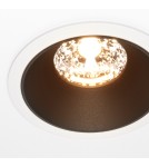 LED flush-mounted lamps - Maytoni Alfa LED flush mounted lamp 750lm 2700K White and black DL043-01-15W2.7K-RD-WB-DE - product 6