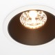 Maytoni Alfa LED Lampa wbudowana podtynkowa LED 750lm 2700K Biały i czarny DL043-01-15W2.7K-RD-WB-DE