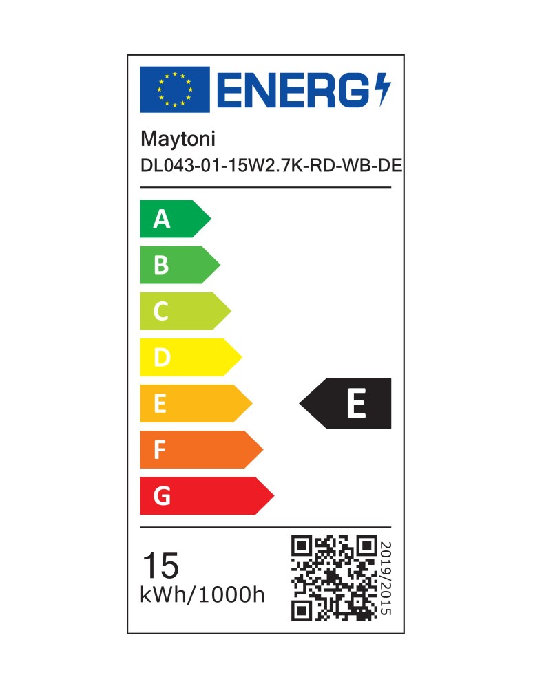 LED flush-mounted lamps - Maytoni Alfa LED flush mounted lamp 750lm 2700K White and black DL043-01-15W2.7K-RD-WB-DE - product kolory-swiatla.pl 7