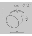 LED flush-mounted lamps - Maytoni Onda LED flush mounted lamp 800lm 2200K-4000K White DL024-12W-DTW-W. - product 2