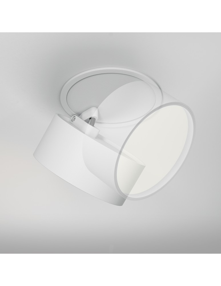 LED flush-mounted lamps - Maytoni Onda LED flush mounted lamp 800lm 2200K-4000K White DL024-12W-DTW-W. - product kolory-swiatla.pl 4