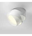 LED flush-mounted lamps - Maytoni Onda LED flush mounted lamp 800lm 2200K-4000K White DL024-12W-DTW-W. - product 6