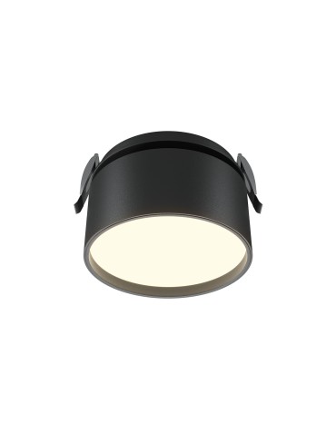 Maytoni Onda LED flush mounted lamp 640lm 2200K-4000K Black DL024-12W-DTW-B