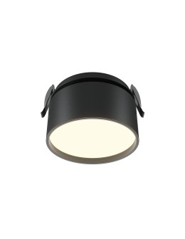Maytoni Onda Lampa wbudowana podtynkowa LED 640lm 2200K-4000K Czarny DL024-12W-DTW-B