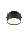 Maytoni Onda Lampa wbudowana podtynkowa LED 640lm 2200K-4000K Czarny DL024-12W-DTW-B