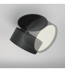 LED flush-mounted lamps - Maytoni Onda LED flush mounted lamp 640lm 2200K-4000K Black DL024-12W-DTW-B - product 4