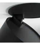 LED flush-mounted lamps - Maytoni Onda LED flush mounted lamp 640lm 2200K-4000K Black DL024-12W-DTW-B - product 9