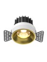 Maytoni Round Lampa wbudowana podtynkowa LED 920lm 3000K Mosiądz DL058-12W3K-TRS-BS