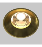 Frameless flush-mounted lamps - trimless - Maytoni Round LED flush mounted lamp 920lm 3000K Brass DL058-12W3K-TRS-BS - product 5
