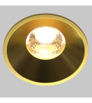 LED flush-mounted lamps - Maytoni Round LED flush mounted lamp 460lm 3000K Brass DL058-7W3K-BS - product 5