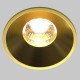Maytoni Round Lampa wbudowana podtynkowa LED 460lm 3000K Mosiądz DL058-7W3K-BS