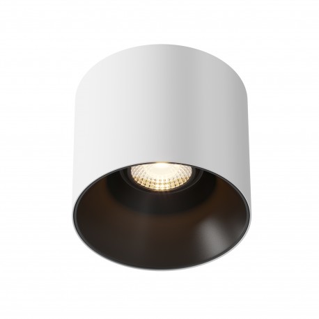 Maytoni Alfa LED Lampa sufitowa LED 1200lm 3000K Biały i czarny C064CL-01-15W3K-RD-WB