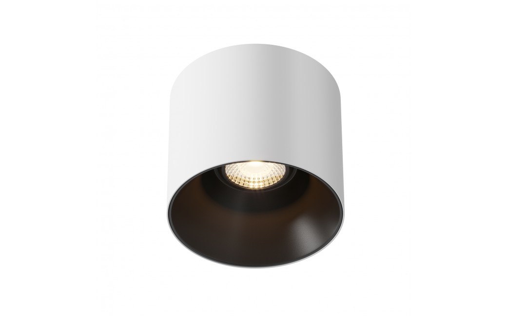 Maytoni Alfa LED Lampa sufitowa LED 1200lm 3000K Biały i czarny C064CL-01-15W3K-RD-WB
