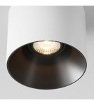 Ceiling downlights - tubes - Maytoni Alfa LED Ceiling Lamp 1200lm 3000K White and black C064CL-01-15W3K-RD-WB. - product 4