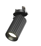 Recessed ceiling spotlights - Maytoni Calipso Flush mounted spotlight 1xGU10 Black C110CL-01-GU10-B. - product 1