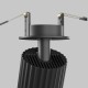 Maytoni Calipso Lampa wbudowana podtynkowa reflektor 1xGU10 Czarny C110CL-01-GU10-B