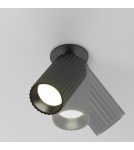 Recessed ceiling spotlights - Maytoni Calipso Flush mounted spotlight 1xGU10 Black C110CL-01-GU10-B. - product 6