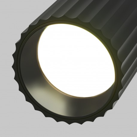Maytoni Calipso Lampa wbudowana podtynkowa reflektor 1xGU10 Czarny C110CL-01-GU10-B