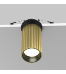 Recessed ceiling spotlights - Maytoni Calipso Flush mounted spotlight lamp 1xGU10 Brass C110CL-01-GU10-BS - product 8