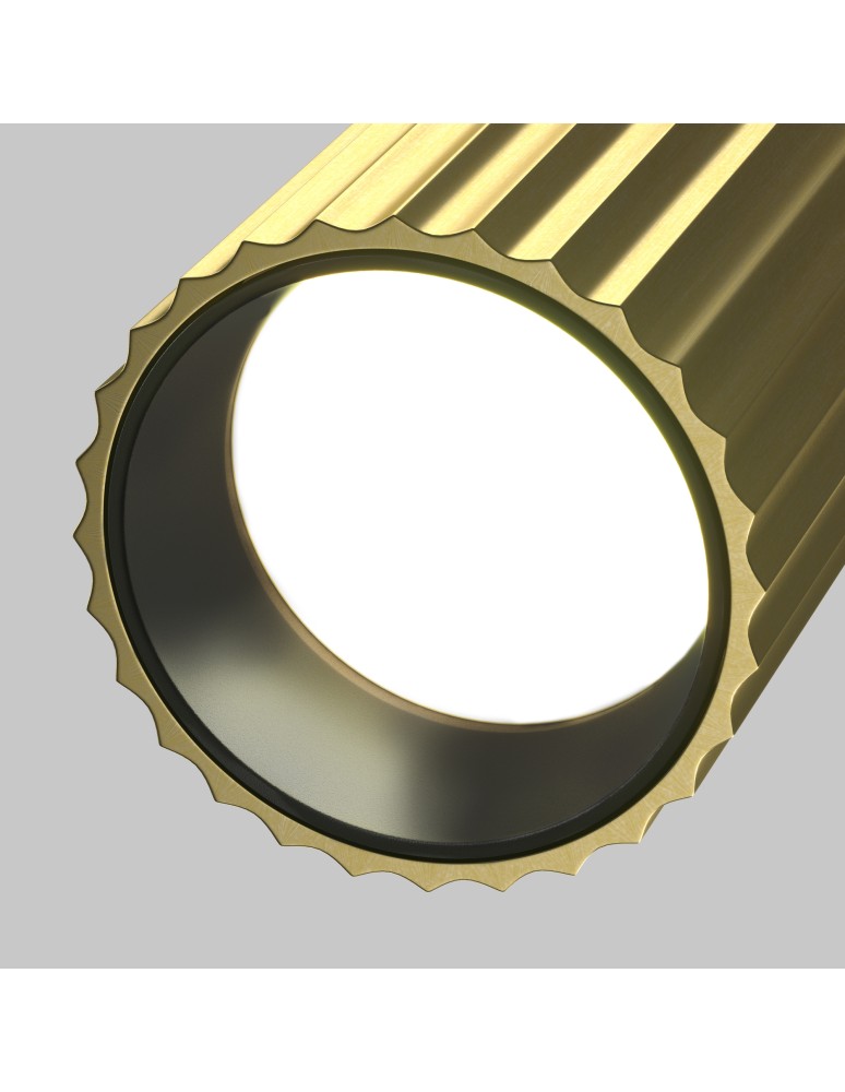 Recessed ceiling spotlights - Maytoni Calipso Flush mounted spotlight lamp 1xGU10 Brass C110CL-01-GU10-BS - product kolory-swiatla.pl 10