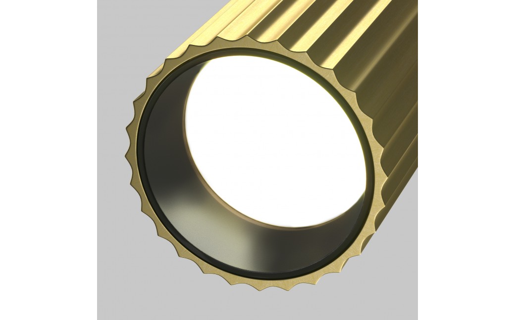 Maytoni Calipso Lampa wbudowana podtynkowa reflektor 1xGU10 Mosiądz C110CL-01-GU10-BS