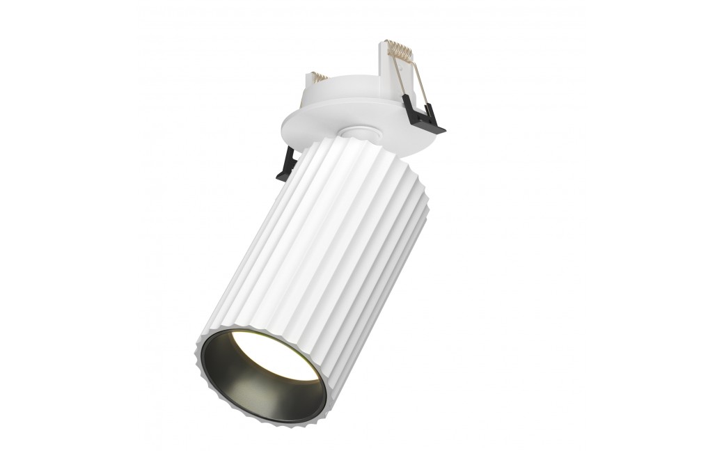 Maytoni Calipso Lampa wbudowana podtynkowa reflektor 1xGU10 Biały C110CL-01-GU10-W