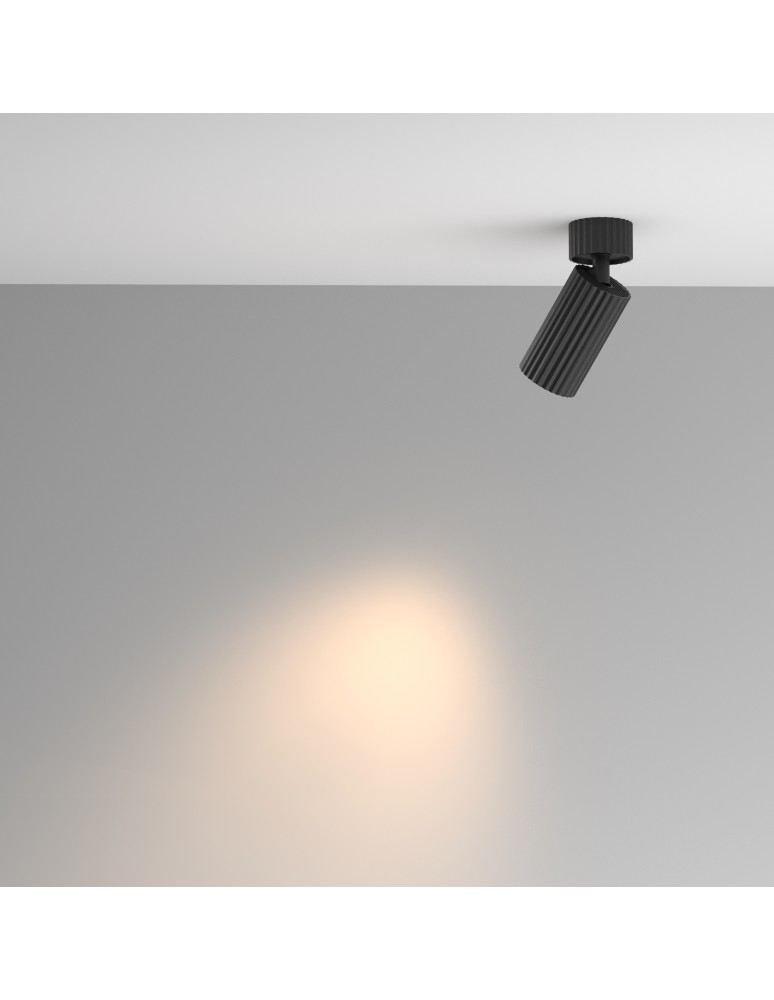 Ceiling spotlights - Maytoni Calipso Ceiling lamp 1xGU10 Black C108CL-01-GU10-B. - product kolory-swiatla.pl 6