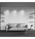 Ceiling spotlights - Maytoni Calipso Ceiling lamp 1xGU10 White C108CL-01-GU10-W. - product 3