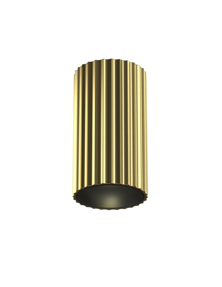 Round ceiling luminaires - Maytoni Calipso Ceiling lamp 1xGU10 Brass C106CL-01-GU10-BS - product kolory-swiatla.pl 1