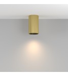 Round ceiling luminaires - Maytoni Calipso Ceiling lamp 1xGU10 Brass C106CL-01-GU10-BS - product 4