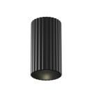 Round ceiling luminaires - Maytoni Calipso Ceiling Lamp 1xGU10 Black C106CL-01-GU10-B. - product 1