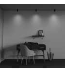 Round ceiling luminaires - Maytoni Calipso Ceiling Lamp 1xGU10 Black C106CL-01-GU10-B. - product 3