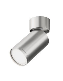 Maytoni FOCUS S Ceiling lamp 1xGU10 Matte silver C050CL-U-1S