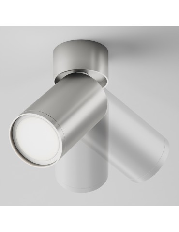 Maytoni FOCUS S Ceiling lamp 1xGU10 Matte silver C050CL-U-1S - product 2