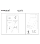 Ceiling spotlights - Maytoni FOCUS S Ceiling lamp 1xGU10 Matte silver C050CL-U-1S - product 4