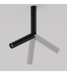 Ceiling spotlights - Maytoni Focus T LED ceiling lamp 400lm 3000K Black C142CL-6W3K-B. - product 6