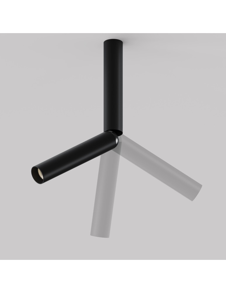 Ceiling spotlights - Maytoni Focus T LED ceiling lamp 400lm 3000K Black C142CL-6W3K-B. - product kolory-swiatla.pl 6