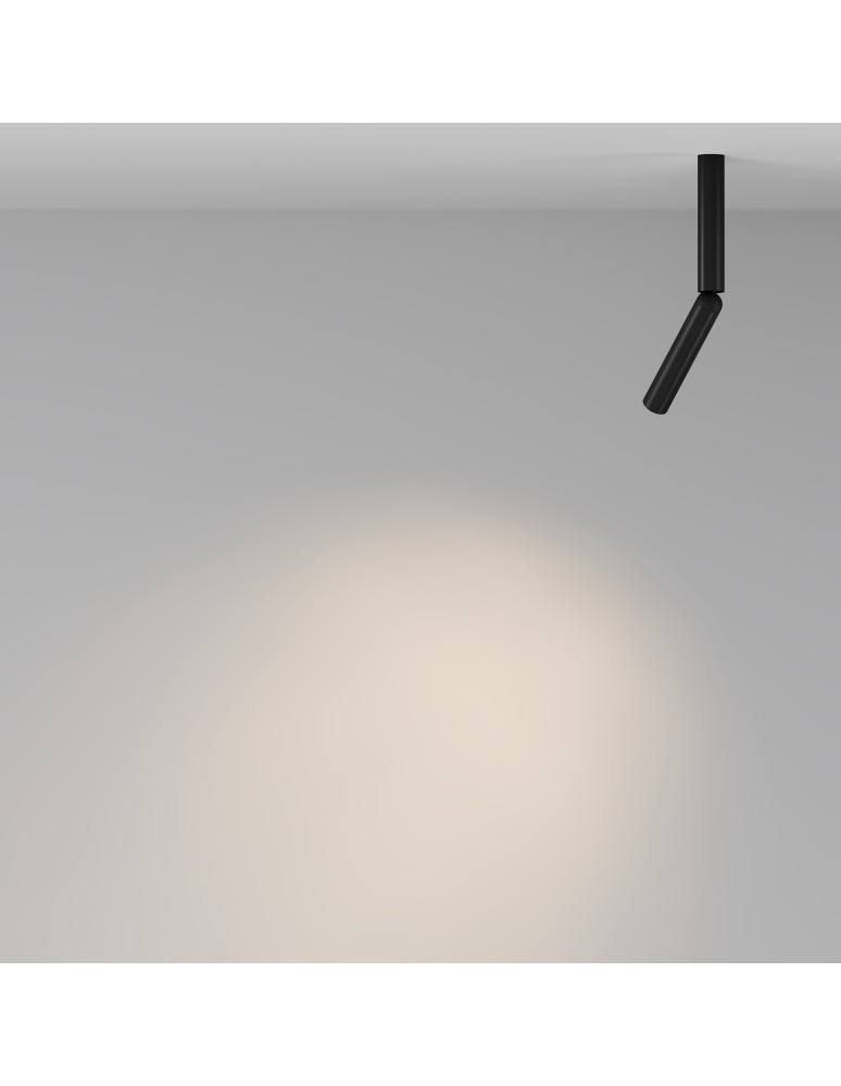 Ceiling spotlights - Maytoni Focus T LED ceiling lamp 400lm 3000K Black C142CL-6W3K-B. - product kolory-swiatla.pl 7