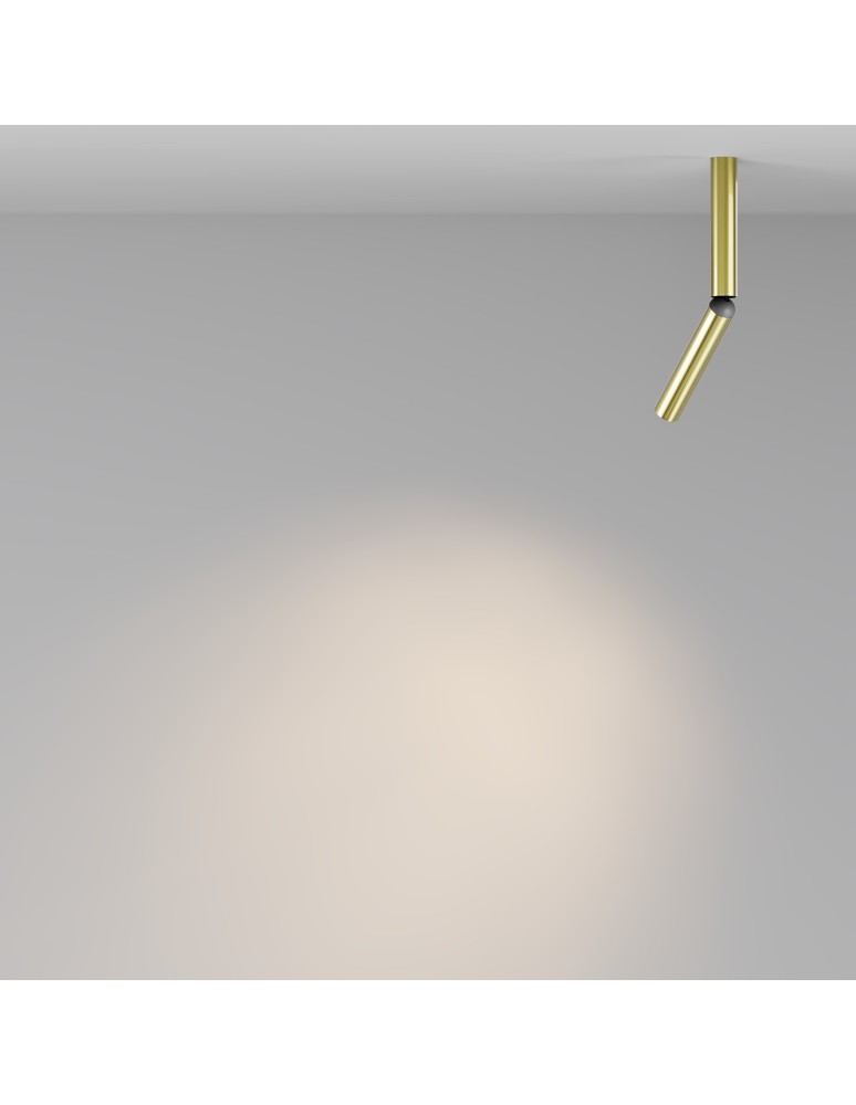 Ceiling spotlights - Maytoni Focus T LED ceiling lamp 440lm 3000K Brass C142CL-6W3K-BS. - product kolory-swiatla.pl 6