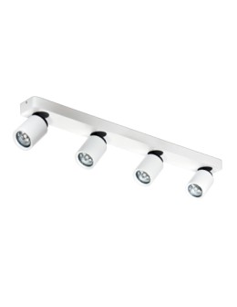 ITALUX Lucien spot Biały/Czarny 4xGU10 FH31314A11