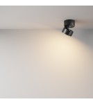 Ceiling spotlights - Maytoni Onda LED ceiling lamp 780lm 3000K Black C024CL-12W3K-B-1. - product 6