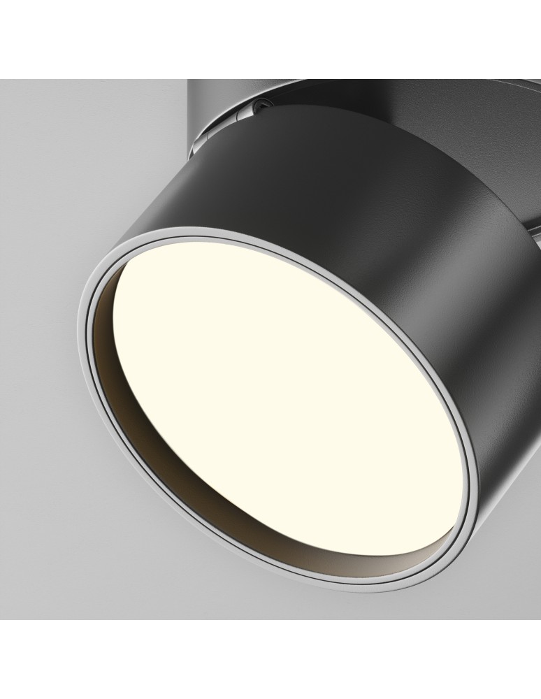 Ceiling spotlights - Maytoni Onda LED ceiling lamp 780lm 3000K Black C024CL-12W3K-B-1. - product kolory-swiatla.pl 7