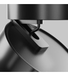 Ceiling spotlights - Maytoni Onda LED ceiling lamp 1370lm 3000K Black C024CL-18W3K-B-1. - product 4