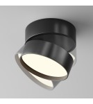 Ceiling spotlights - Maytoni Onda LED ceiling lamp 1370lm 3000K Black C024CL-18W3K-B-1. - product 5