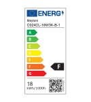 Ceiling spotlights - Maytoni Onda LED ceiling lamp 1370lm 3000K Black C024CL-18W3K-B-1. - product 8