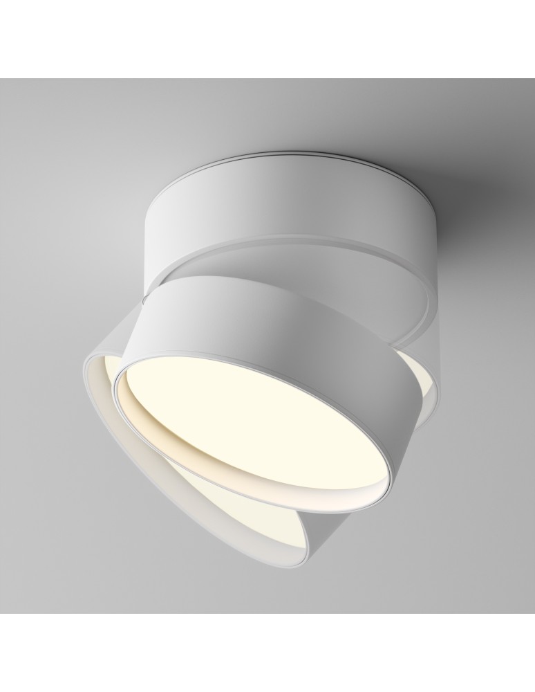 Ceiling spotlights - Maytoni Onda LED ceiling lamp 1490lm 3000K White C024CL-18W3K-W-1. - product kolory-swiatla.pl 5