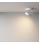 Ceiling spotlights - Maytoni Onda LED ceiling lamp 1490lm 3000K White C024CL-18W3K-W-1. - product 6