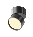 Ceiling spotlights - Maytoni Onda LED ceiling lamp 850lm 2700K Black C024CL-12W2.7K-B-1 - product 1